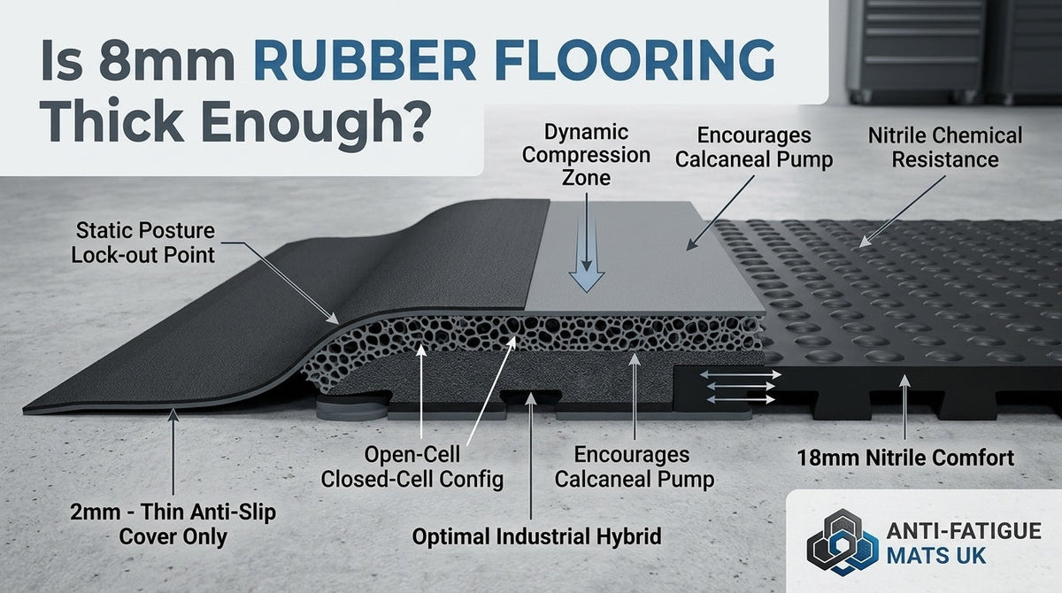 Is 8mm Rubber Flooring Thick Enough for a Home Gym?
