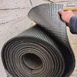 10mm Heavy-Duty RubberMat Roll– 2.4mx10m|Anti-SlipGym,Factory,Garage Floorings