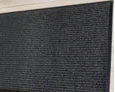 Black Rib Scrape Needle Punch Polyester Carpet Mat PVCBacking Entrance & Door