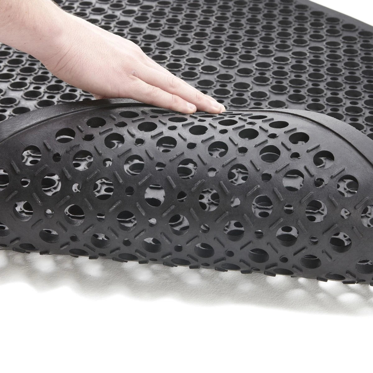 NONE SLIP Entrance Door Mat 600mm x 900mm Anti Fatigue Rubber Safety Shop Home