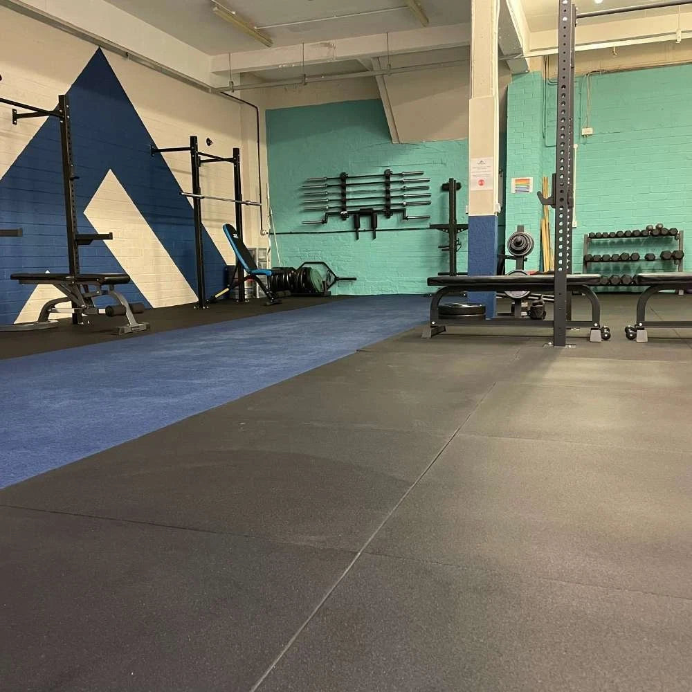 Rubber Gym Mat Floor Tiles 24 Styles & Sizes 10mm-40mm Non-Slip Noise Reduction