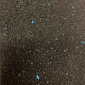 Rubber Gym Floor Tiles | 10mm Heavy Duty Fine Rubber Crumb Gym Mat | Blue Fleck