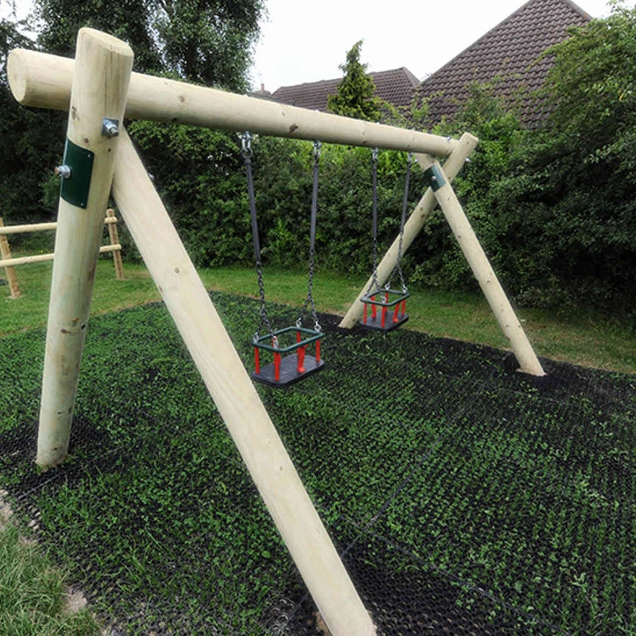 6 Pack -  Gateway Grass Mat Playground Cow Course Mats Horse Golf 22mm
