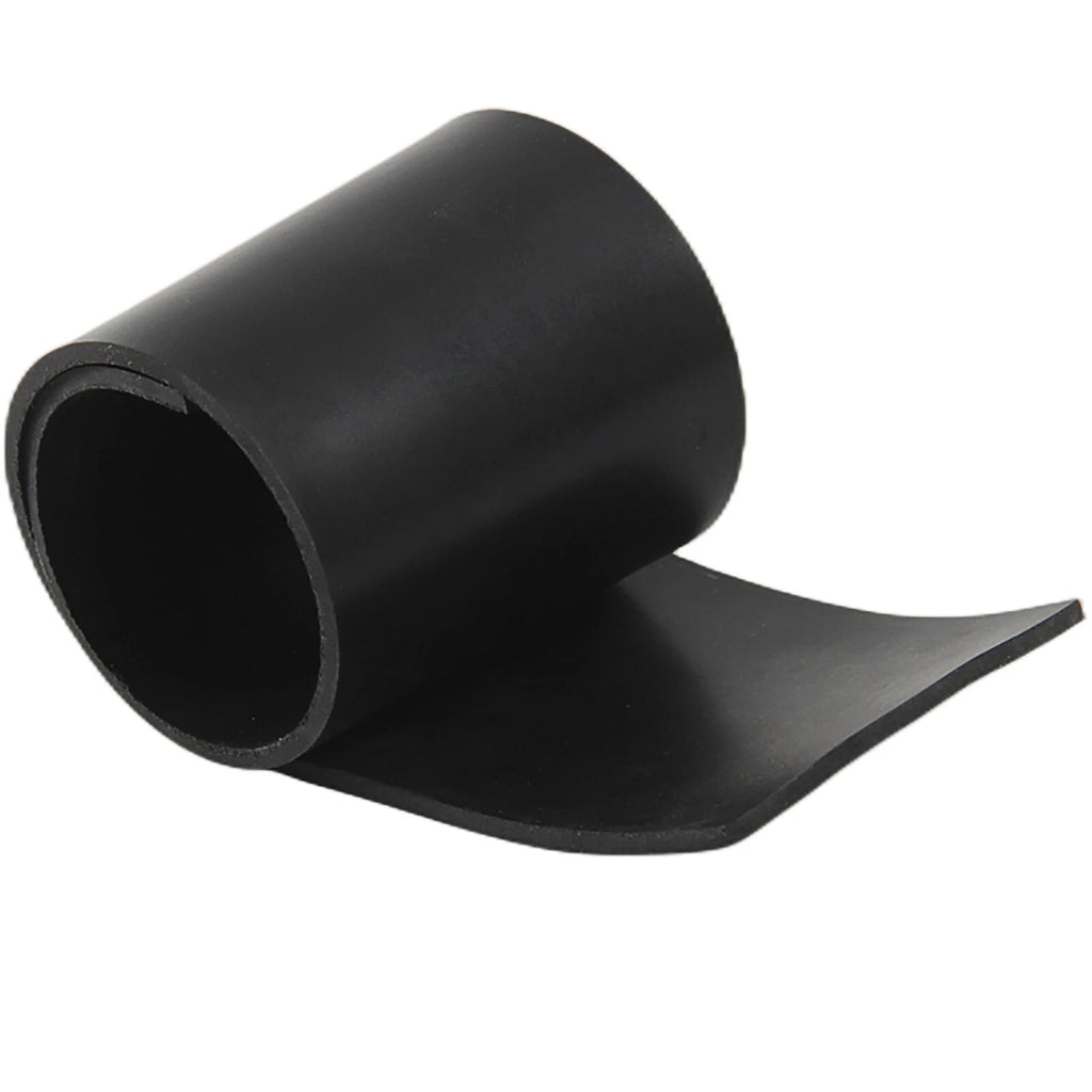 Solid Black Neoprene Rubber Gasket Sheet-Fluorine Rubber Gasket 1~3mm Thickness