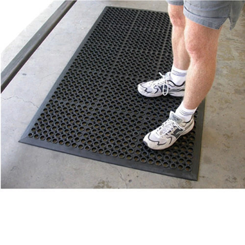 Italplast Safewalk Durable Industrial Grade Rubber Anti Fatigue Mat 1500x914mm