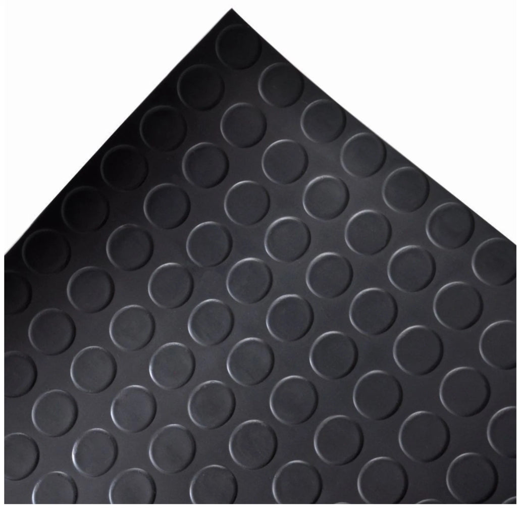 Coin Rubber Roll Flooring | 3mm Thick | 1.8m Wide | Up to 15m Length