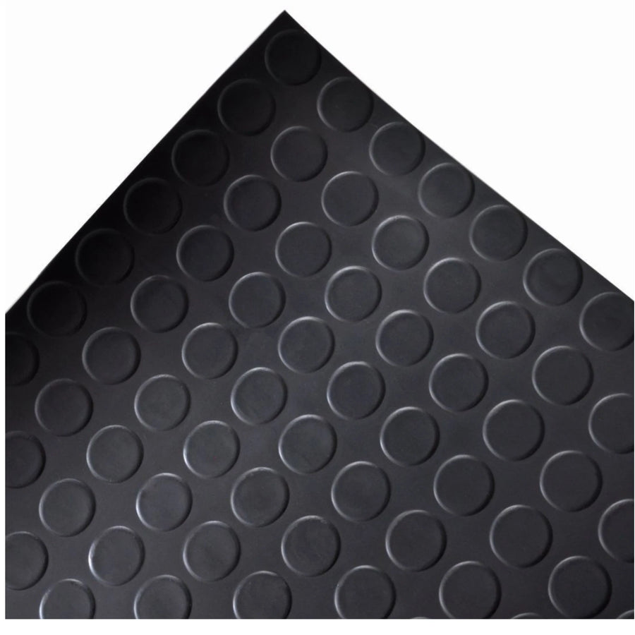 Coin Rubber Roll Flooring | 3mm Thick | 1.8m Wide | Up to 15m Length
