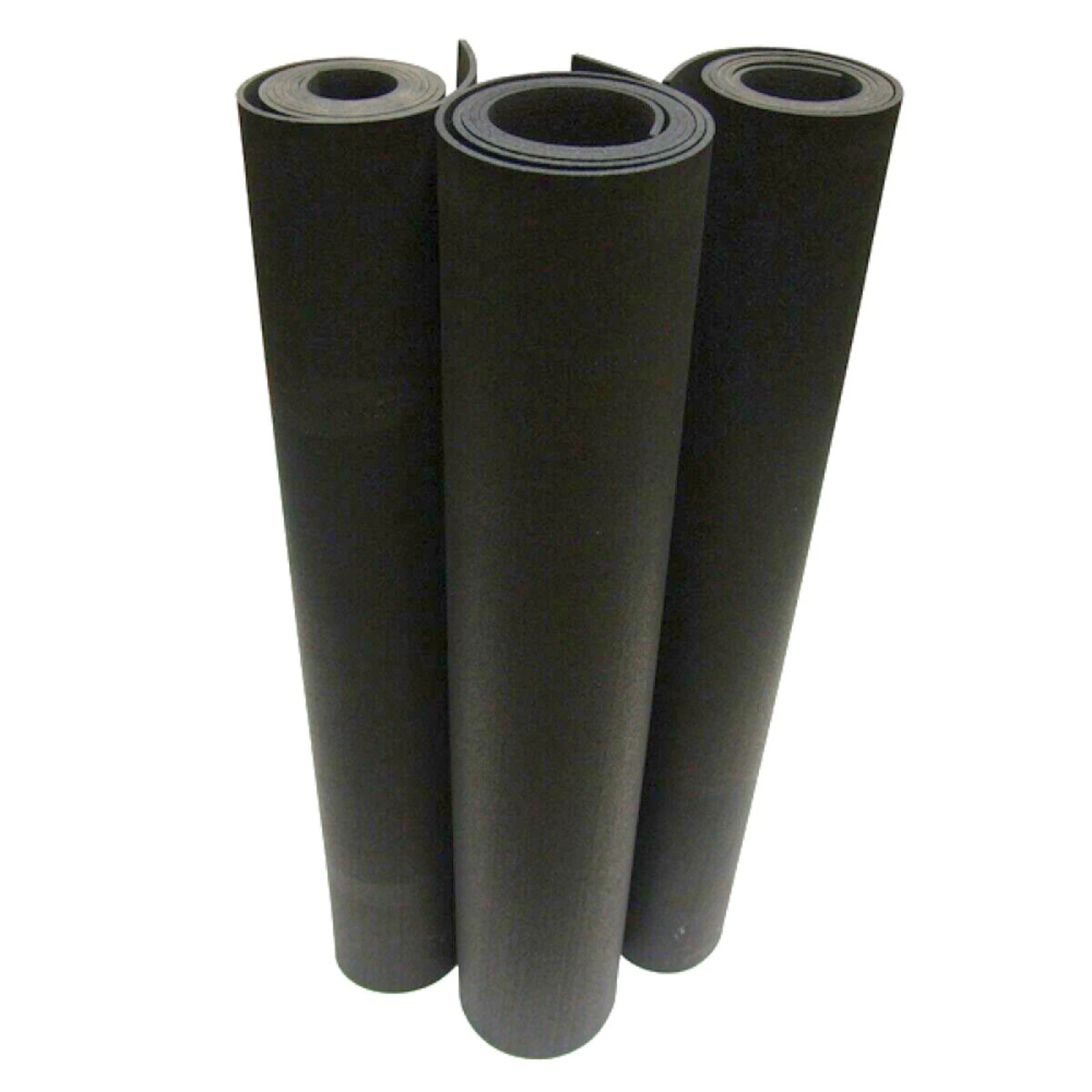 Smooth Rubber Roll Flooring Matting - 5mm Thick - 1.5m Wide - Up To 15M Length