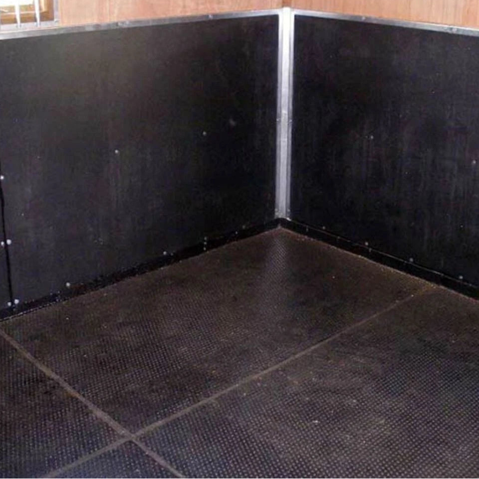2 Stable Wall Mat Horsebox Trailer EVA 6ft x 4ft x 10mm Equine Pony easy to fix