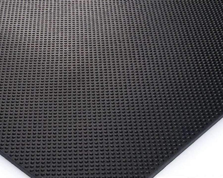 Gym Rubber Flooring mat, Bubble design, 6ftx4ftx12mm, 25kg Special Price