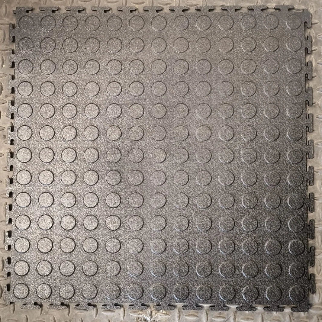 Interlocking Garage Flooring Tiles Heavy Duty 5mm thick workshop floor pvc gym