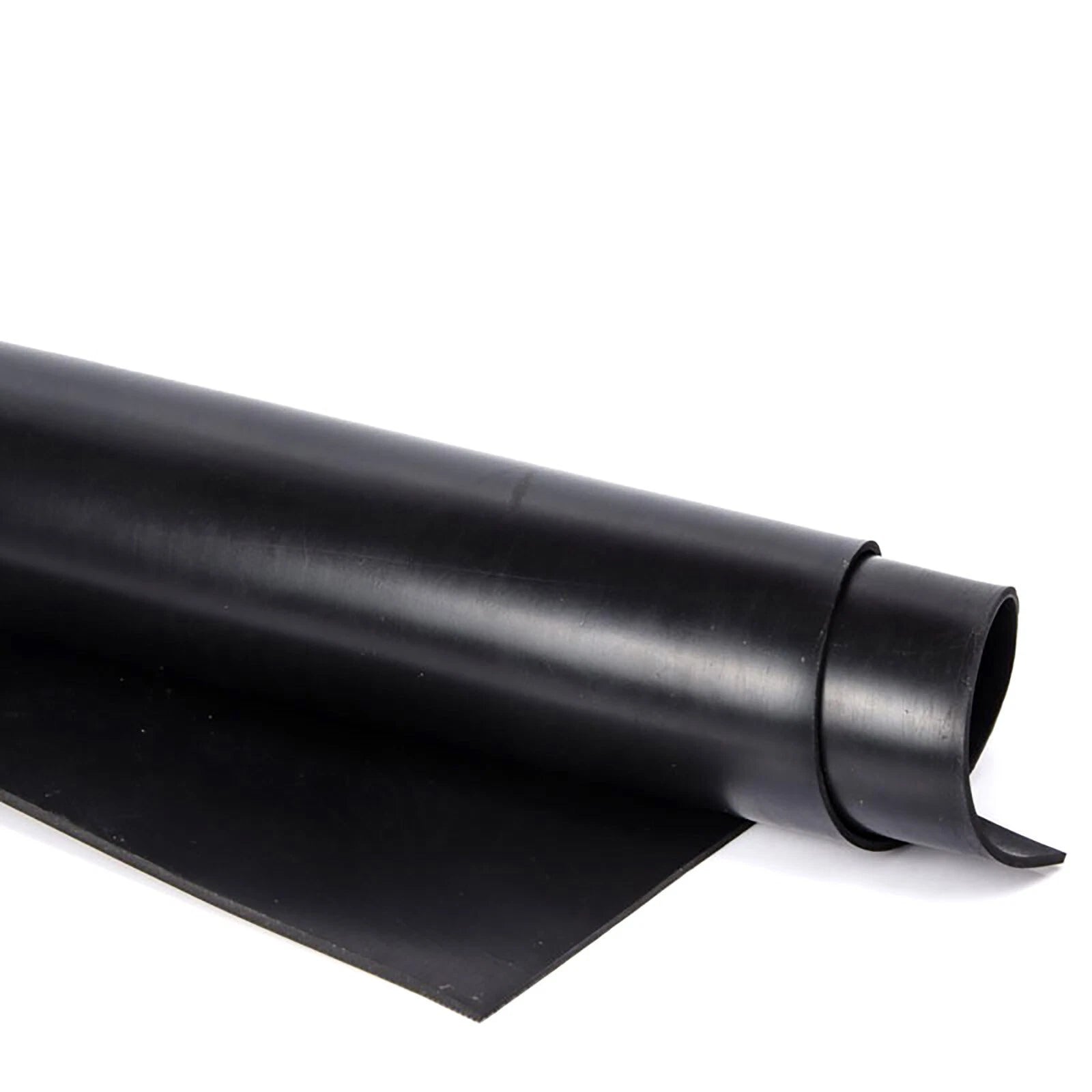 Solid Black Neoprene Rubber Gasket Sheet-Fluorine Rubber Gasket 1~3mm Thickness