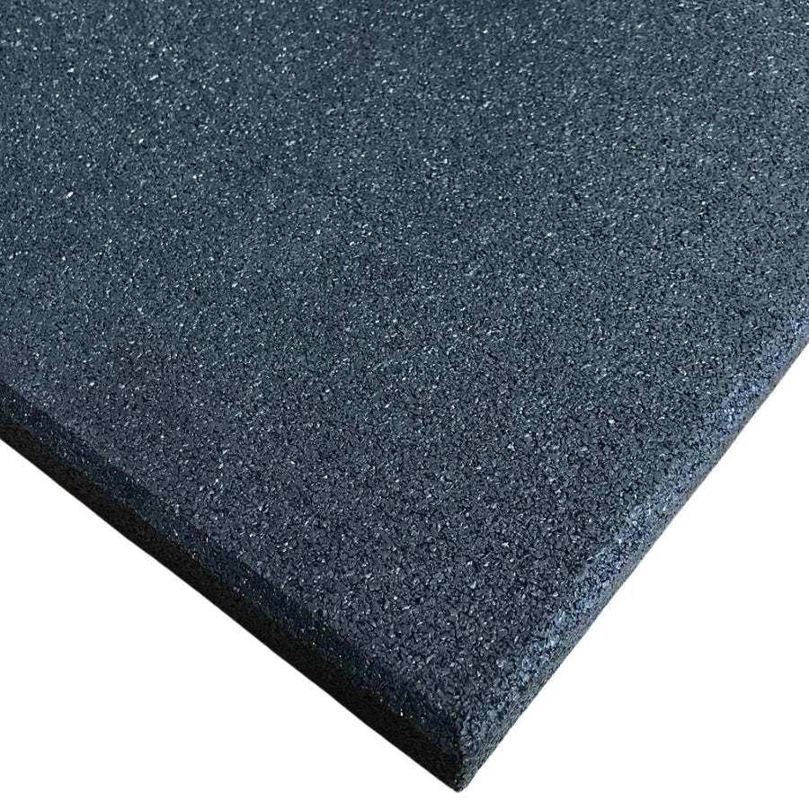Rubber Heavy Duty Gym Mat Floor Tiles Treadmill Non-Slip Noise Reduction 1M x 1M