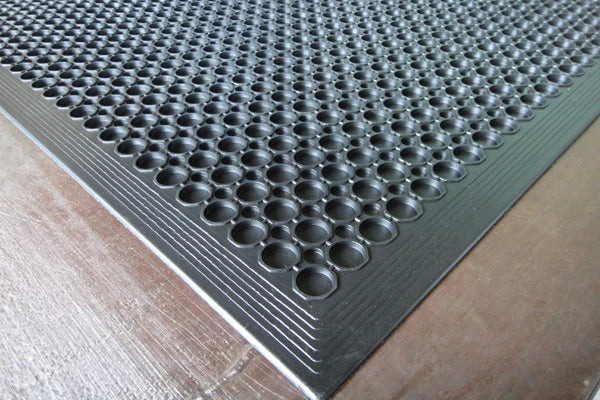 NONE SLIP Entrance Door Mat 600mm x 900mm Anti Fatigue Rubber Safety Shop Home