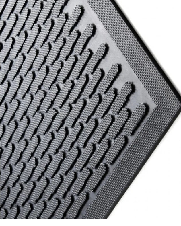 Rubber Scraper Mat 1500x900mm Anti-Slip Anti-Fatigue Door Entrance Mat