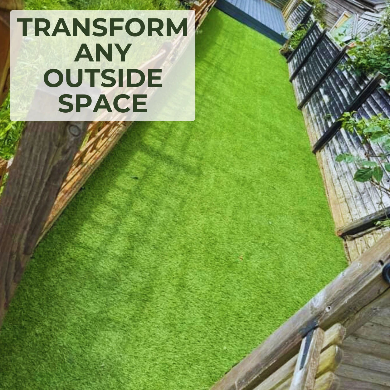 Artificial Grass Aspen 40mm 7 Widths Top Quality Realistic Fake Lawn Astro Turf