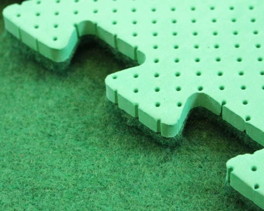 1m x 1m Green EVA Foam Mat – Durable, Lightweight & Water-Resistant
