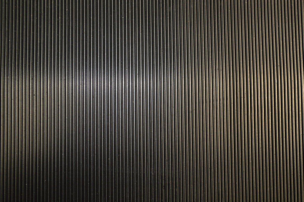 Fine Ribbed Rubber Flooring Roll for Work Shop Gym Van Garage Floor Office