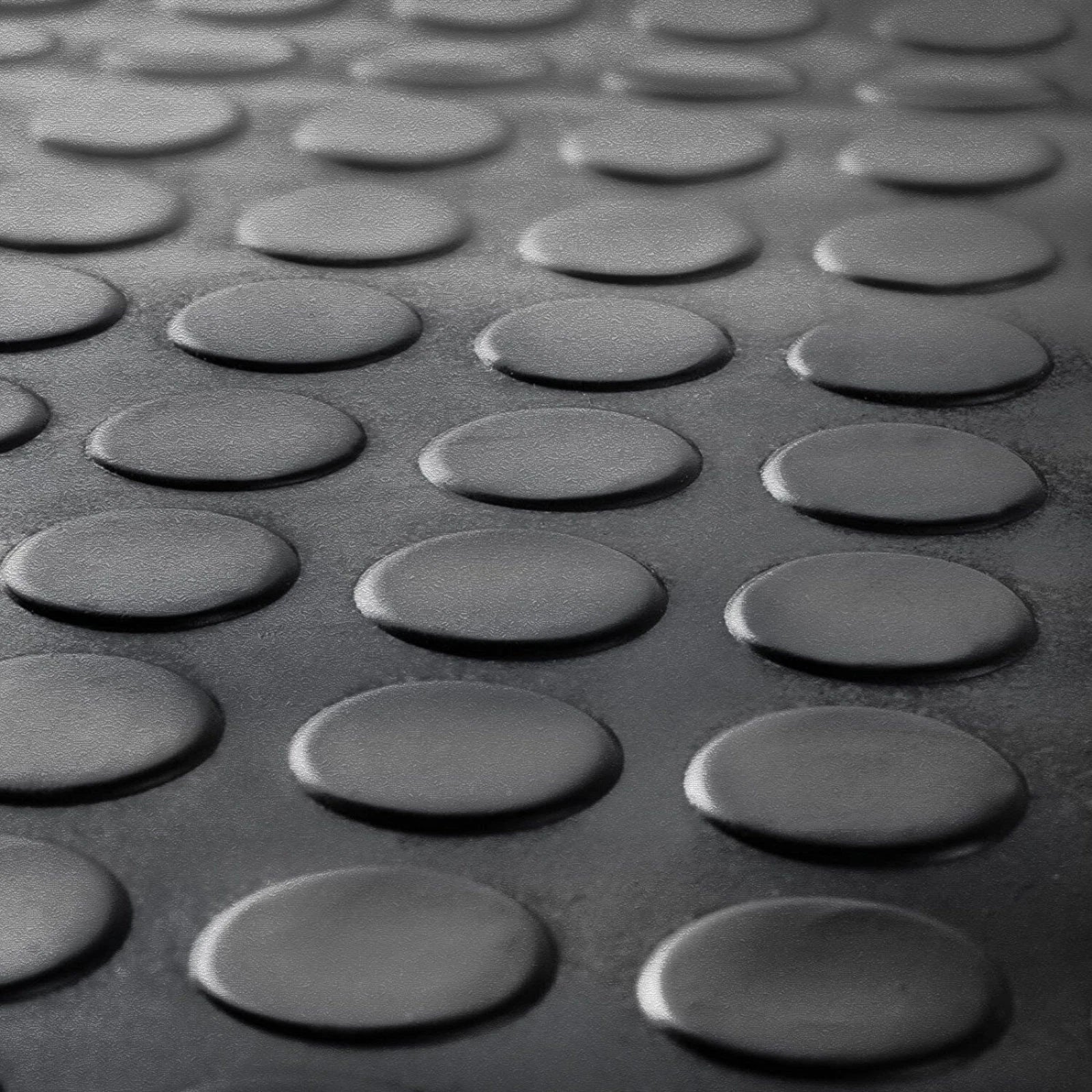 Coin Rubber Roll Flooring | 3mm Thick | 1m Wide | Up to 15m Length