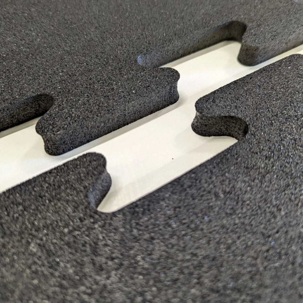 Interlocking Crumb Rubber Gym Mats | Non-Slip, Durable, Easy Clean