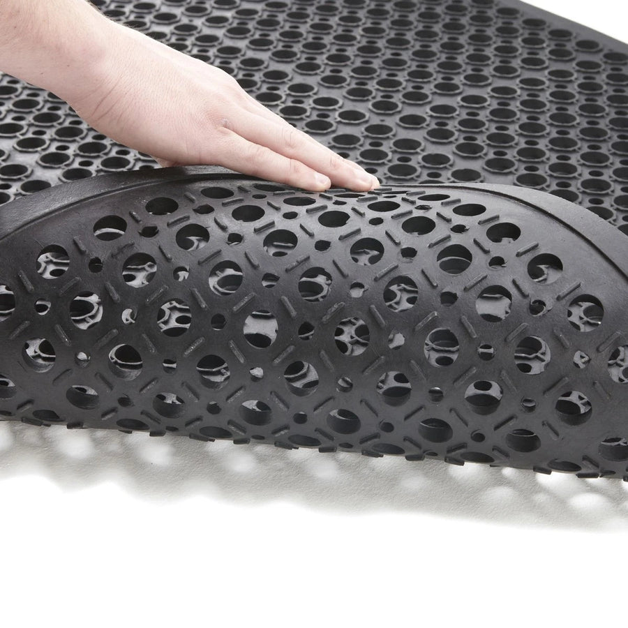 NONE SLIP Entrance Door Mat 1500mm x 900mm Anti Fatigue Rubber Safety Shop Home