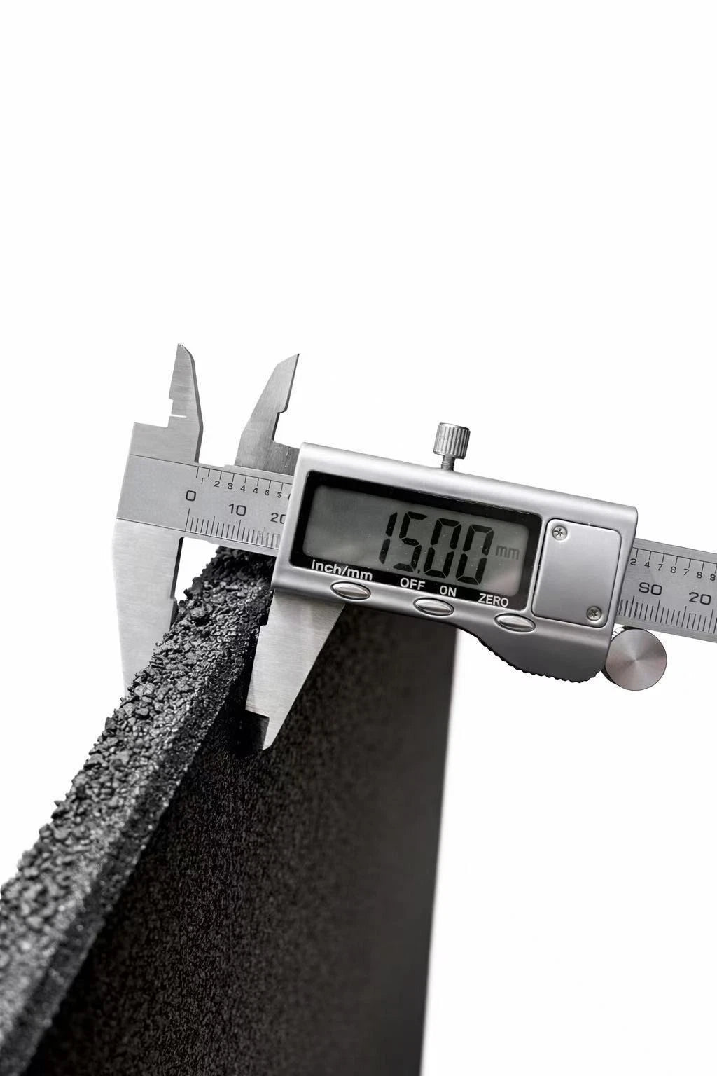 Rubber Gym Home Garage Floor Mat Tiles Flooring Heavy Duty 15mm Thick Black