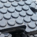 Horse Walker Matting Rubber Heavy Duty Easy Clean 1M x 1M 18mm Thick