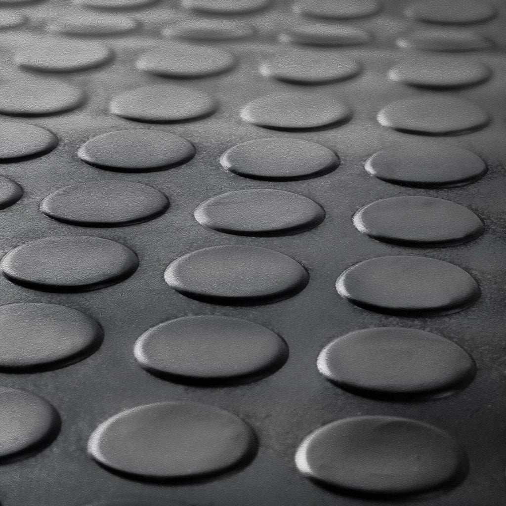 Coin Rubber Roll Flooring Matting | 3mm Thick | 1.2m Wide | Up to 15m Length