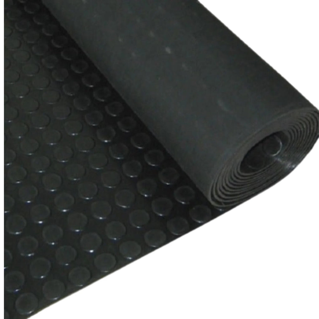 Coin Rubber Roll Flooring | 3mm Thick | 1.8m Wide | Up to 15m Length