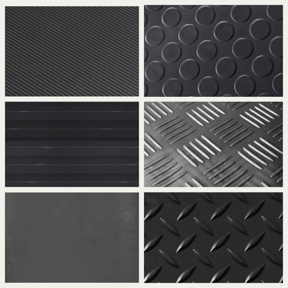 Rubber Flooring Roll For Work Shop Gym Van Garage Vehicle Floor Office | 1-5M