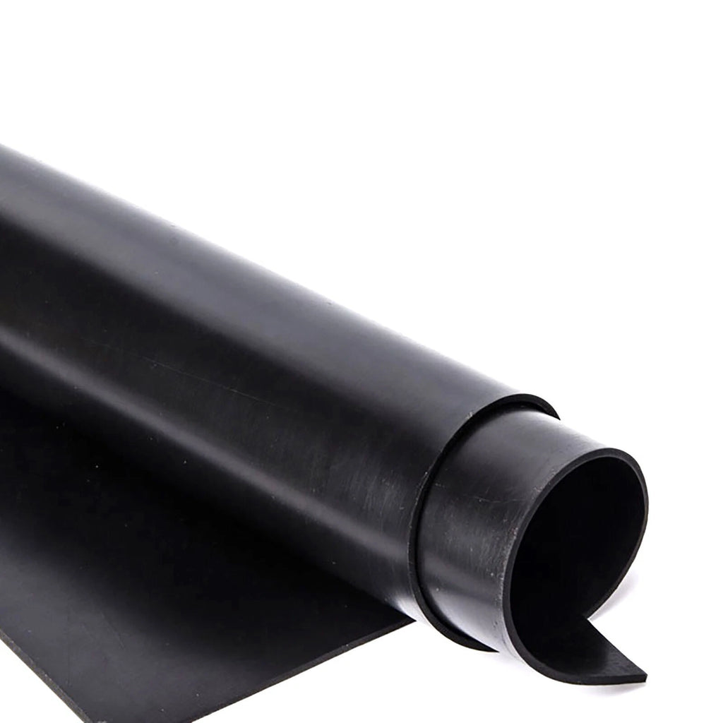 Solid Black Neoprene Rubber Gasket Sheet-Fluorine Rubber Gasket 1~3mm Thickness