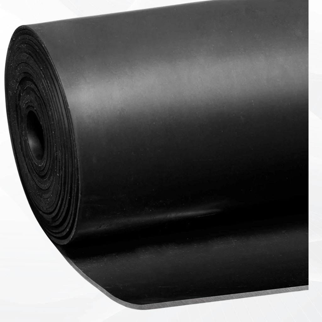 Coin Rubber Roll Flooring Matting - 4mm Thick - 1m Wide - Up to 15m Length