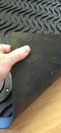 Heavy Duty WAVE Anti-FATIGUE Anti-Slip Rubber Workshop Greenhouse Mat 3ft x 2ft