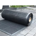 Heavy-Duty Anti-Slip Industrial Hollow Rubber Mat – 10m x 90cm