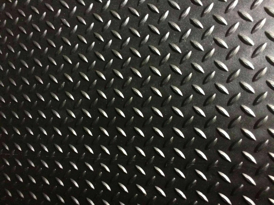 Rubber Flooring Checker Plate Design 3mm and 3.5mm Thick 1.2m,1.5m,1.8m