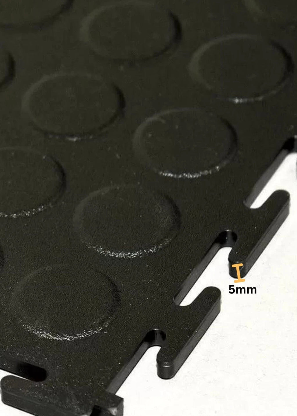 Interlocking Garage Flooring Tiles Heavy Duty 5mm thick workshop floor pvc gym