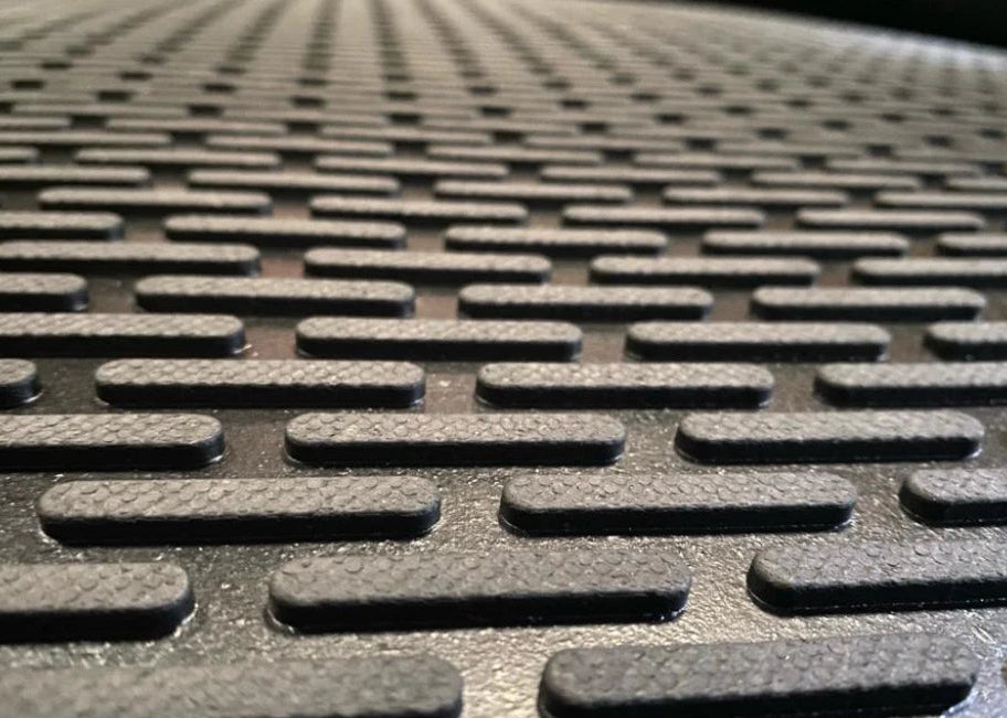 Rubber Scraper Mat 1500x900mm Anti-Slip Anti-Fatigue Door Entrance Mat