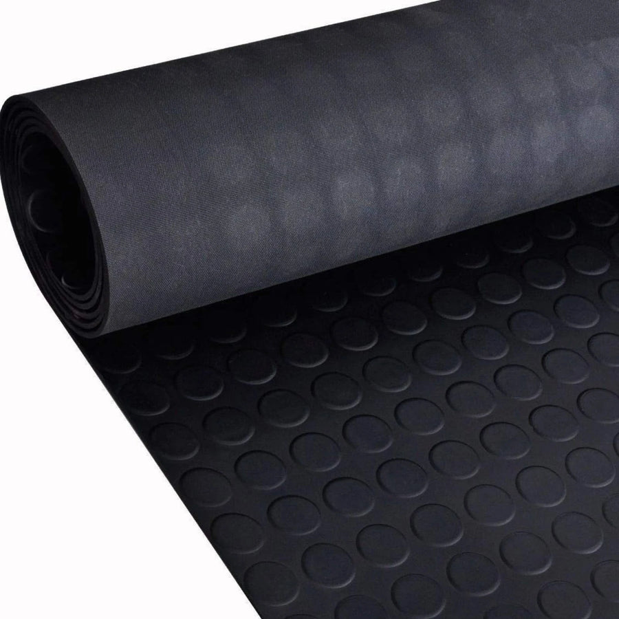 Coin Roll Rubber Flooring Workshop Gym Van Garage Vehicle Floor Office Kennel