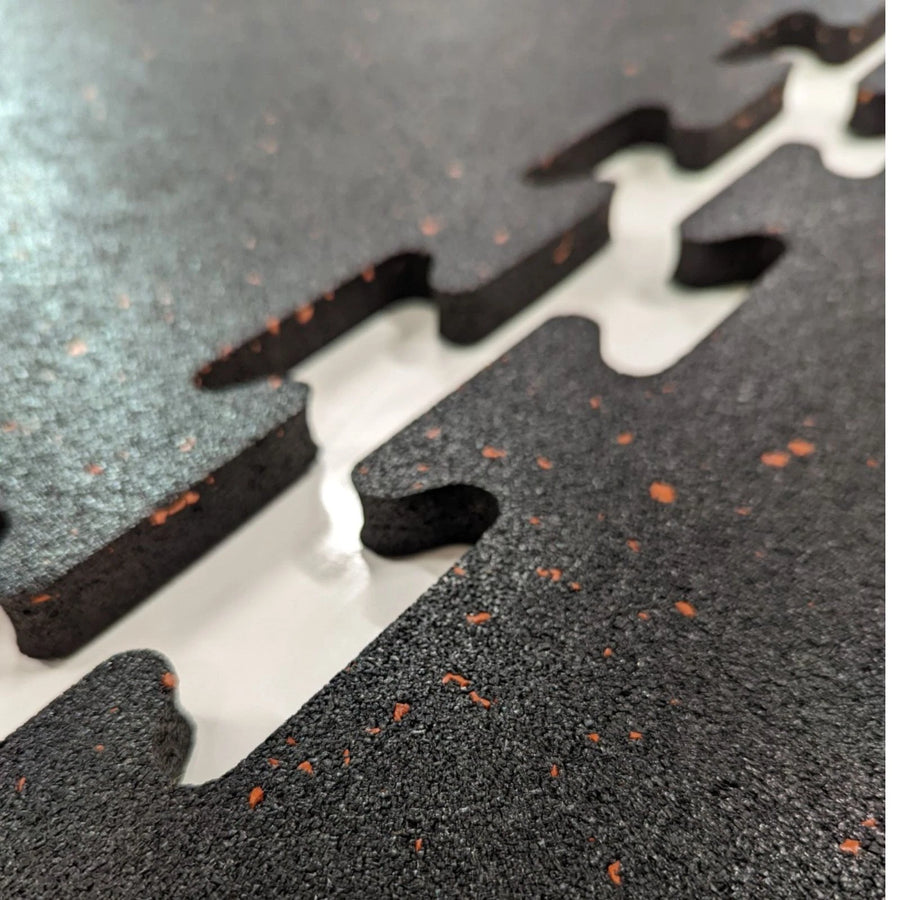 Interlocking Crumb Rubber Gym Mats | Non-Slip, Durable, Easy Clean