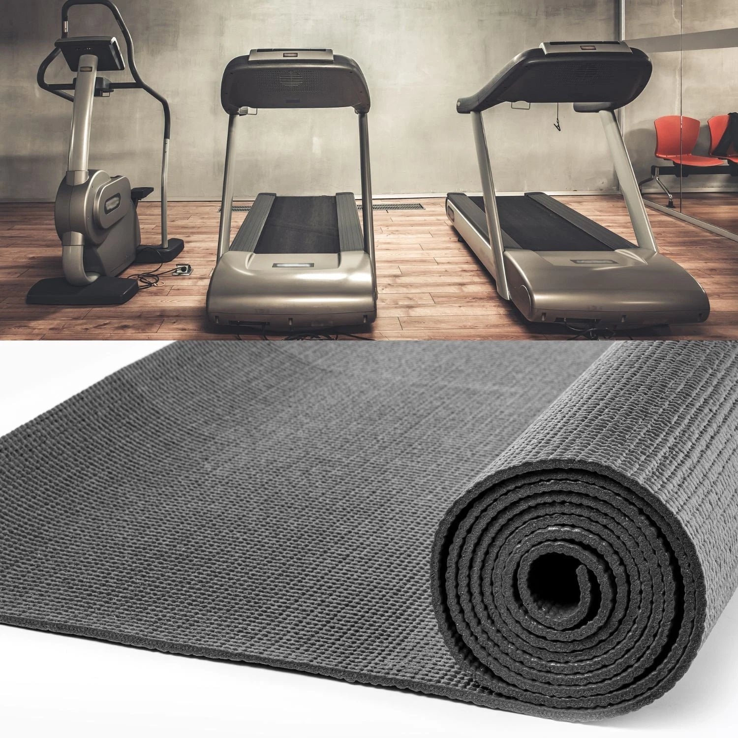 Foam Exercise Mat | Wipe Clean | Soft & Shock Absorbing | Home Gym