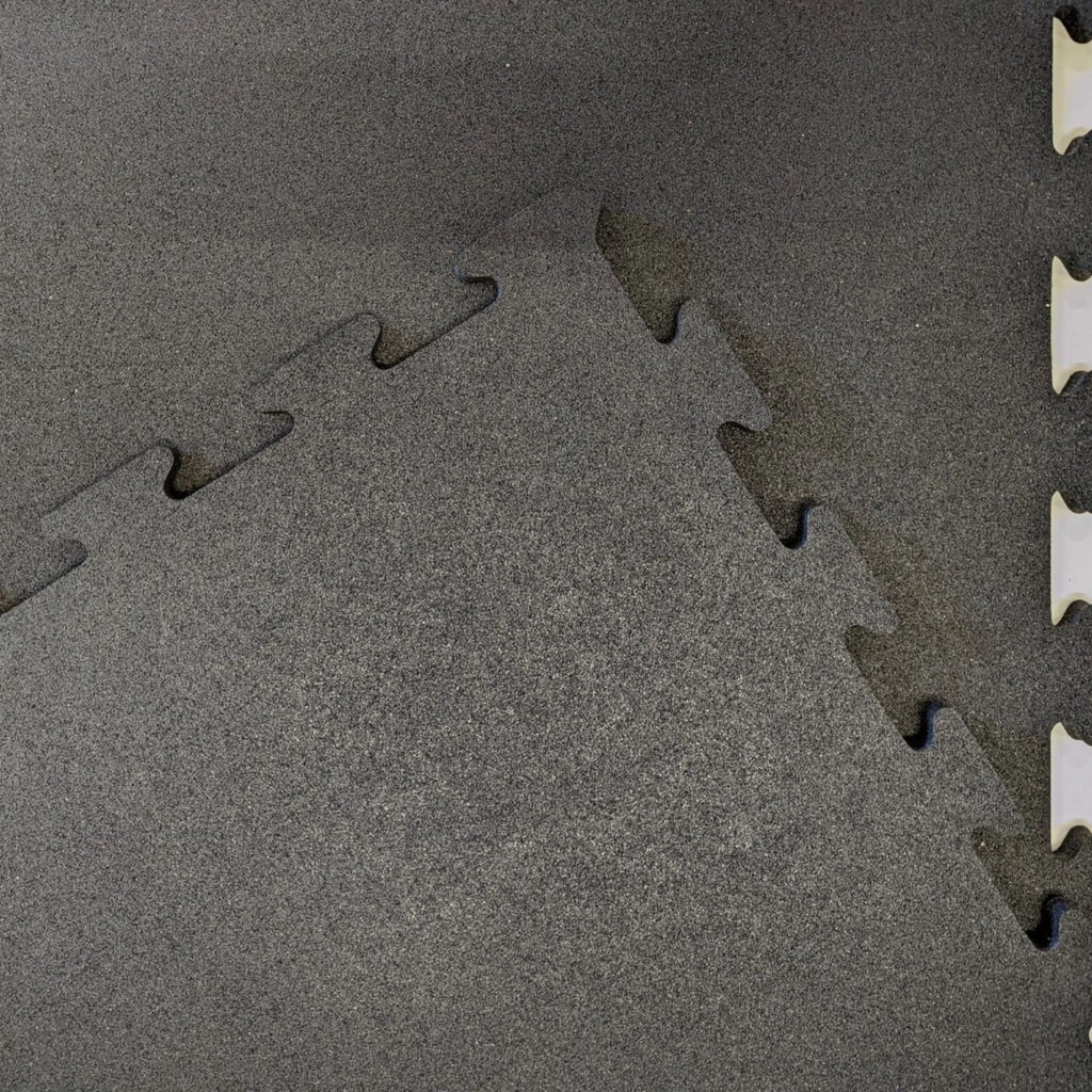 Interlocking Crumb Rubber Gym Mats | Non-Slip, Durable, Easy Clean