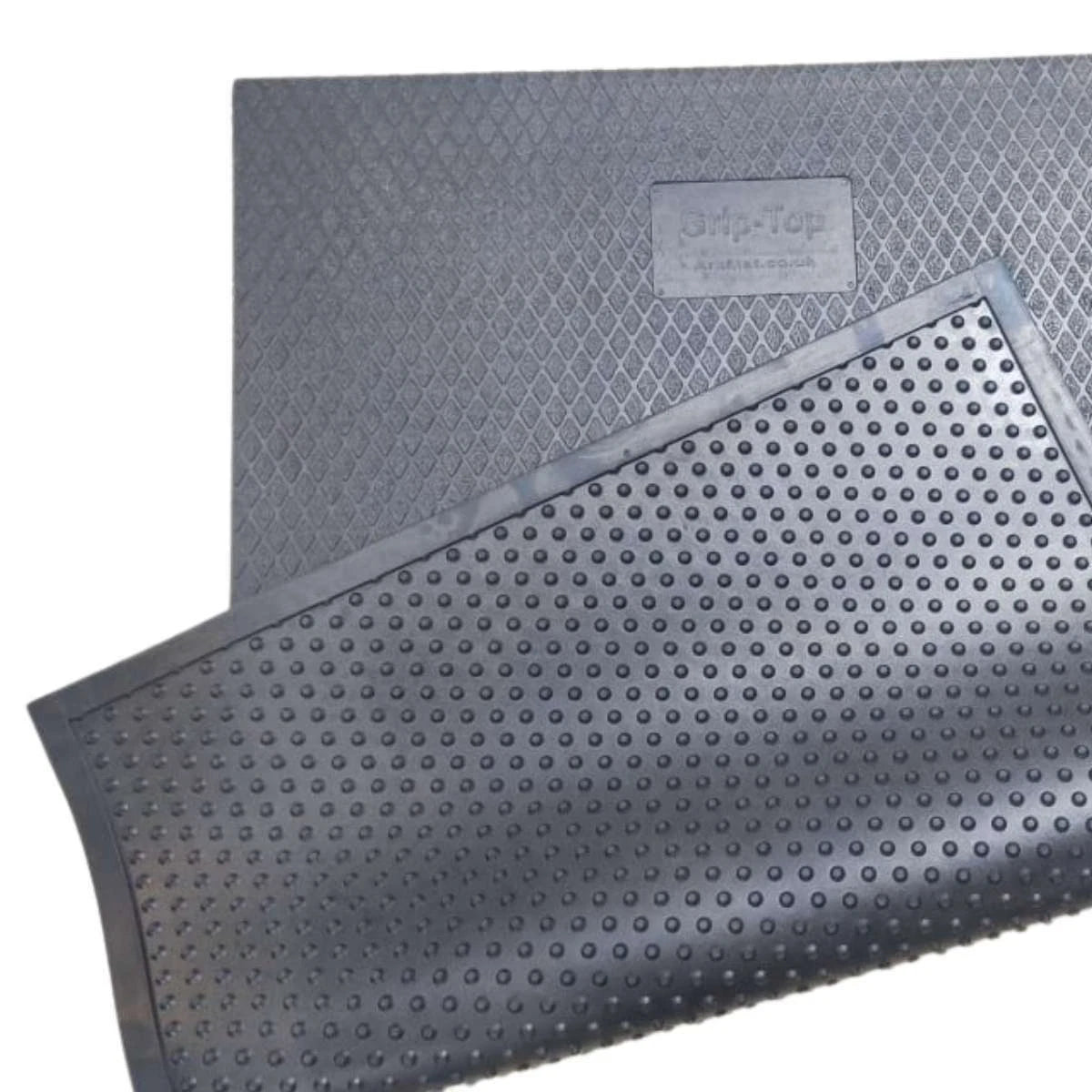 Large Rubber Gym Mat 16mm Heavy Duty Grip Top Home & Commercial Flooring Matting