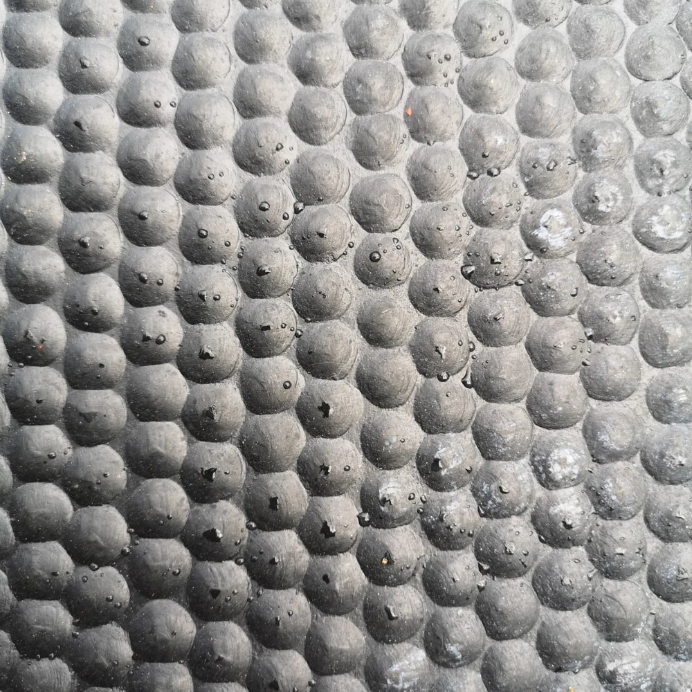 Cow & Stable Mats | Cushioned Hammertop 23mm Rubber Straight Edge | 6ft x 4ft