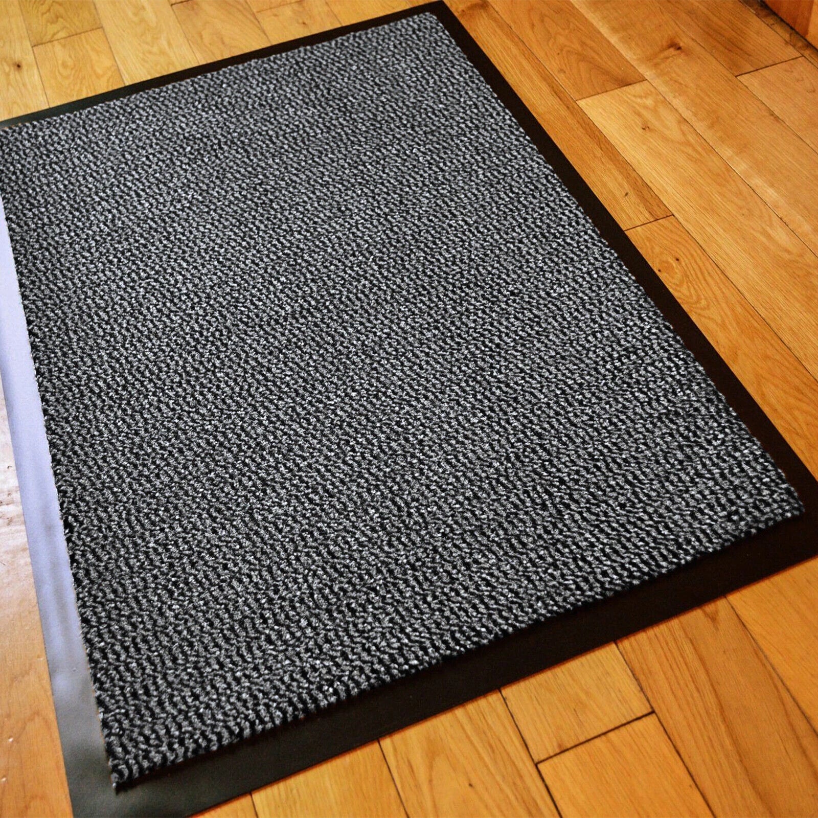 Heavy Duty Rubber Door Mat PVC Edge Entrance Barrier Hard Wearing Dust Mat