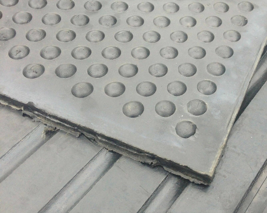 Rubber Stable Mat 6ft x 4ft Bubbletop Heavy Duty Horse Pony Matting 12mm Thick
