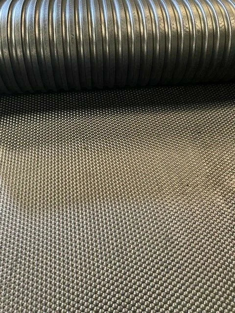 Gym Rubber Flooring mat, 12mm Thickness (6ft x 4ft) Heavy Duty Large, 25kg