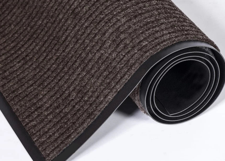 Rib Scrape Needle Punch Polyester Carpet Mat with PVC Backing – Entrance & Door
