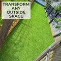 Budget Artificial Grass 7mm Value Fake Lawn Astro Turf | 7 Widths