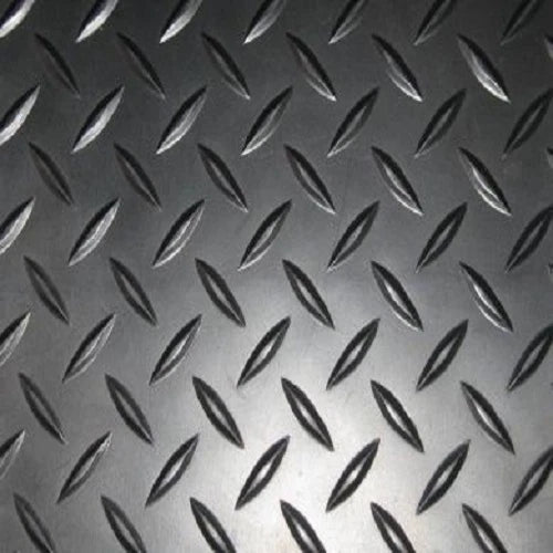 Garage Flooring 1 Bar Checker Rubber Floor Roll | 3mm Thick 1.5M Wide