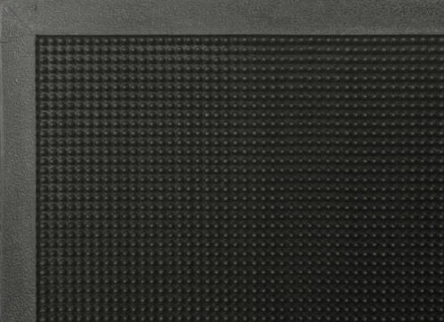 DIRT CATCHER Heavy Duty Finger-Tip Rubber Entrance mat 1200mm x 800mm